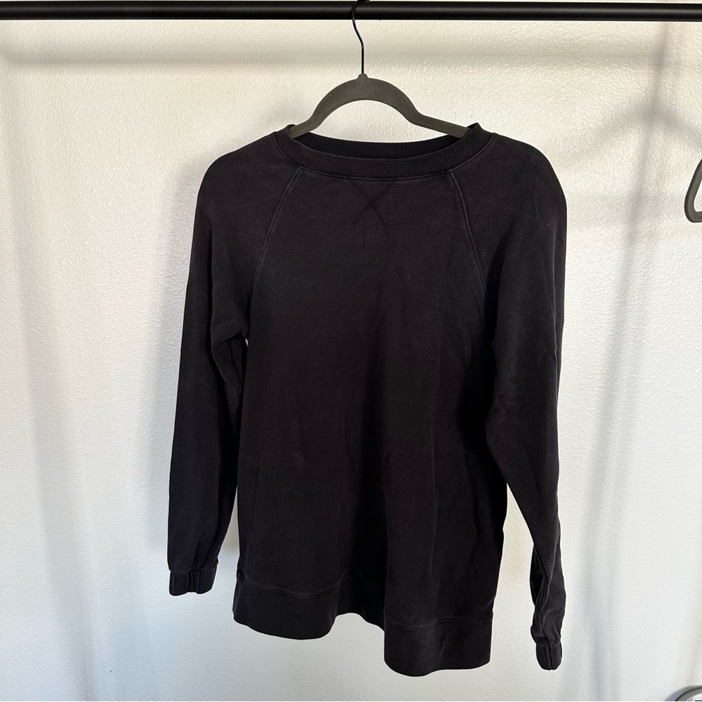 Eberjey Black Long Sleeve Top